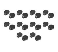 Rdjumpdjo 20 Pcs CR2450 Coin Cell Button Battery Socket Holder Case 2 Pins Black