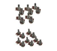 Rdjumpdjo 20x Guitar Small Size Pots B500K/A250K Potentiometers for Guitar Bass Parts