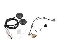 Rdjumpdjo 27MM Guitar Pickup Piezo Transducer Prewired Amplifier with Guitar Pickups Acoustic Electric Piezo Transducer Contact