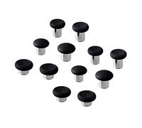 Rdjumpdjo 2X 6 in 1 Swap Thumbstick Grips Replacement Parts for Elite Controller - Black