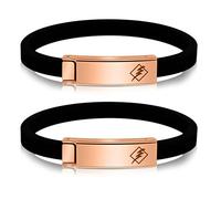 Rdjumpdjo 2X Adjustable Anti-Static Wrist Band Wireless Electronic Anti-Static Bracelet Environmental Protection Silicone