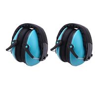 Rdjumpdjo 2X Anti-Noise Ear Noise Protection Hearing Protection and Noise Cancelling Reduction Ear Fits Children Blue