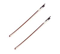 Rdjumpdjo 2X Black Octagonal Bow Children Playing Violin Bow Musical Instruments 4/4 Portable Learn Practice Bow