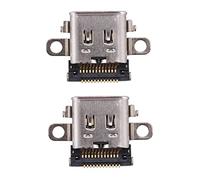 Rdjumpdjo 2X USB Type-C Charging Port Charger Socket Connector Repair for