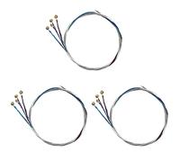 Rdjumpdjo 3 Set of Violin Strings E-A-D-G Core Steel+Nickel Wound Exquisite Stringed Musical Instrument Parts Accessories