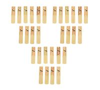 Rdjumpdjo 30Pcs Alto Saxophone Sax Reeds Classic Alto for Saxophone 2.5 Strength 2 1/2 Music Xmas Gift Musical