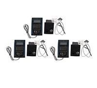 Rdjumpdjo 3X 5 Band EQ Equalizer Pickup, Acoustic Guitar Preamplifier Tuner with LCD Tuner and Volume Control LC-5