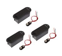 Rdjumpdjo 3X 9V Battery Holder Case for Active Guitar Bass Pickup
