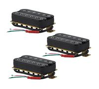Rdjumpdjo 3X Electric Guitar Humbucker Pickups Bridge Alnico V Pickup Black