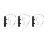 Rdjumpdjo 3X Pro Electric Bass Open Type Noiseless Bridge Pickup for 4 String Style,Black 95x18.3Mm