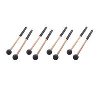 Rdjumpdjo 4 Pair Tongue Drum Mallets Soft Rubber Head Drum Mallets Sticks for Drums Tongue Drums and Keyboard Percussion