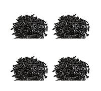 Rdjumpdjo 400Pcs Black Guitar Pickguard Screws for Strat/Tele Electric Guitar Bass
