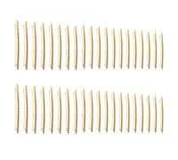 Rdjumpdjo 40Pcs/ Set Classical Acoustic Guitar Fret Wire Copper 20 Fingerboard Frets 2.0mm for Acoustic Guitar Parts