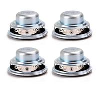 Rdjumpdjo 4Pcs 40MM Mini Audio Portable Speakers 16 Core 4 Ohm 5W Full Range Speaker Rubber Side NdFeB Magnetic Speaker