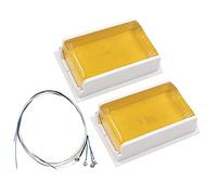 Rdjumpdjo 4Pcs Violin Strings E-A-D-G Musical Instrument Parts with Dust Erhu Dangerous Rosin Violin Dangerous Rosin