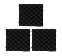 Rdjumpdjo 4X 25X25X5CM Sound Insulation Foam Egg Crate Studio Acoustic Foam Sound Insulation Treatment Egg Profile Wedge