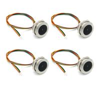 Rdjumpdjo 4X GM60 UART Stainless Steel Controlled Ring Indicator Light 1D/QR/2D Bar Code Scanner QR Code Barcode Scanner Module