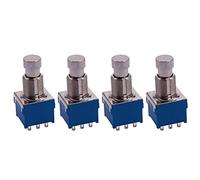 Rdjumpdjo 4X Guitar Effects 3PDT 9-Pin Latching Stomp Pedal Footswitch Foot Switch Blue