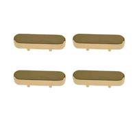 Rdjumpdjo 4X Guitar Neck Pickup Cover for Tl Tele Electric Guitar Parts,Gold
