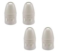 Rdjumpdjo 4X Removeble White Plastic Drinker with Handle for Pigeons Bird Supplies 29cm x 17cm