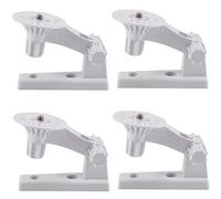 Rdjumpdjo 4X Wall Mount Bracket Cam Storage Stand Holder 180 Degree Adjustable for Cloud Camera 291 Series Camara(White)