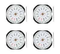 Rdjumpdjo 4X Watch Accessories VX33E Movement VX33 Three Pin Double Calendar Window Quartz Movement Without Batteries