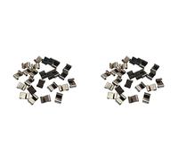 Rdjumpdjo 50Pcs Stainless Steel Z-Lap Type Greenhouse Glazing Clips Garden Supplies Clips