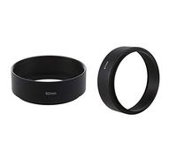 Rdjumpdjo 62mm Screw Mount Metal Lens Hood for Digital Video Camera with 67mm Mount Standard Metal Lens Hood
