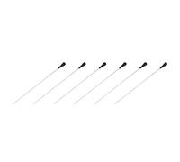 Rdjumpdjo 6X New Black ABS Handle Musical Music Conductor Gift White 15Inch