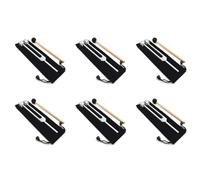 Rdjumpdjo 6X OM136.1Hz Aluminum Alloy Musical Tuning Fork Instrument Kit for Sound Healing Sound Vibration Tools