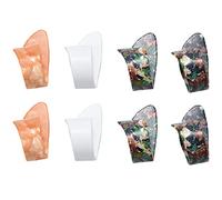 Rdjumpdjo 8 Pieces Thumb Finger Guitar Pick Celluloid Mediator Thumbpick for Acoustic Electric Guitarra Thickness