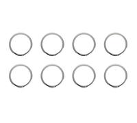 Rdjumpdjo 8pcs 6 Inch Drum Kit Bass Drum Hole Rings Drum Drilling Tool Accessories