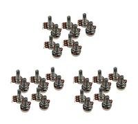 Rdjumpdjo Guitar Small Size Pots B500K Potentiometers for Guitar Bass Parts (Pack of 30)