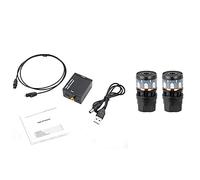 Rdjumpdjo Optical Coaxial Toslink Digital to Analog Audio Converter Adapter L/R 3.5mm with N-813 2PCS Microphone