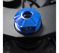 RDMOTO Steering Stem Nut Blue