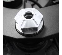 RDMOTO Steering Stem Nut Silver Silver