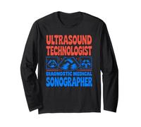 RDMS Ultrasound Technologist Diagnostic Sonographer Long Sleeve T-Shirt