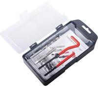 Rdrusean Thread Repair Kit M12x1.0mm Helicoil Restoring Thread Repair Tools Wire Insert Kit for Helicoil Type Internal Screw Holes Repairing