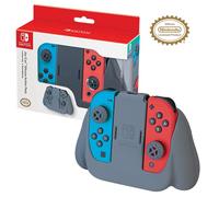 RDS Industries Nintendo Switch Joy-Con Action Grip and Thumb Grips - Red Textured Silicone - Official Nintendo Licensed Product - Nintendo Switch