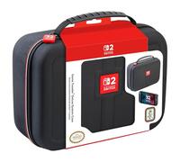 RDS - Licensed Nintendo Switch 2, Nintendo Switch OLED & Nintendo Switch Systems Game Traveler Deluxe System Case - Holds AC Adapter, HDMI Cable, Joy-Con Straps & Game Card Case & Cards