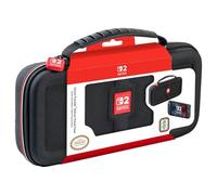 RDS - Officially Licensed Nintendo Switch 2, Nintendo Switch OLED & Nintendo Switch Systems Game Traveler Deluxe Case - Holds 12 Game Cards & microSD Card Case Holds 2pcs & Each Holds 2 microSD Cards
