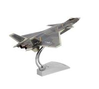RDSLWMO 1:48 Model of J-20 Fighter Jet from China's Military Parade, Alloy Material, J-20 Military Aircraft Model(1:48 J-20 Cultural Edition)