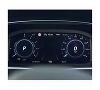 Rdtnvc 2021 2022 For Vw For Tiguan Car Navigtion For Dashboard Tempered Glass LCD Screen Protective Film Interior Accessories Sticker Tempered Glass Protective(Instrument)