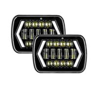 Rdtnvc 5x7'' 7x6'' LED Headlights H6054 H5054 Headlamp Hi/Low Beam For Peterbilt 365 367 2008 2009 2010 2011 2012 2013 2014 2015 2016 2017 2018 2019 2020 Headlights Headlamp(2pcs)