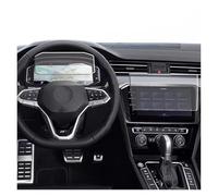 Rdtnvc Car Navigtion Tempered Glass LCD Screen Protective Film Sticker Dashboard Guard For VW For Passat 2018 2019 2020 Accessories Tempered Glass Protective(Instrument and gps)