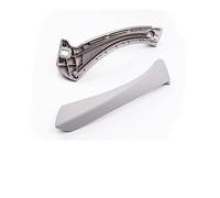 Rdtnvc Inner Handle Inner Door Handle Panel Pull Trim for BMW 3 Series E90 E91 E92 Black Beige Gray Right Left Cover 2004-2012 Accessories Interior Door Handle(E90 Gray Left kit)