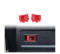 Rdtnvc Interior Trim Auto Accessories Car Interior Inside Door Handle Left Right Replacement Set for Land for Rover for Defender 90 110 130 204-2018(Red 2-Pcs)