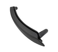 Rdtnvc Interior Trim for BMW X5 X6 E70 E71 E72 LHD RHD Interior Passenger Doors Pull Handle with Leather Outer Cover(Black Right)