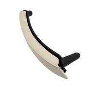 Rdtnvc Interior Trim for BMW X5 X6 E70 E71 E72 LHD RHD Interior Passenger Doors Pull Handle with Leather Outer Cover(Creamy Right)