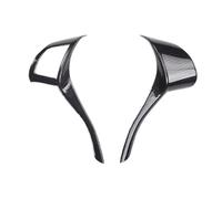 Rdtnvc Interior Trim Interior Accessories Gear Shift Panel Inner Door Handle Cover Trim Frame for Nissan for Navara NP300 ST 2014-2020(B Steering Wheel Cover)